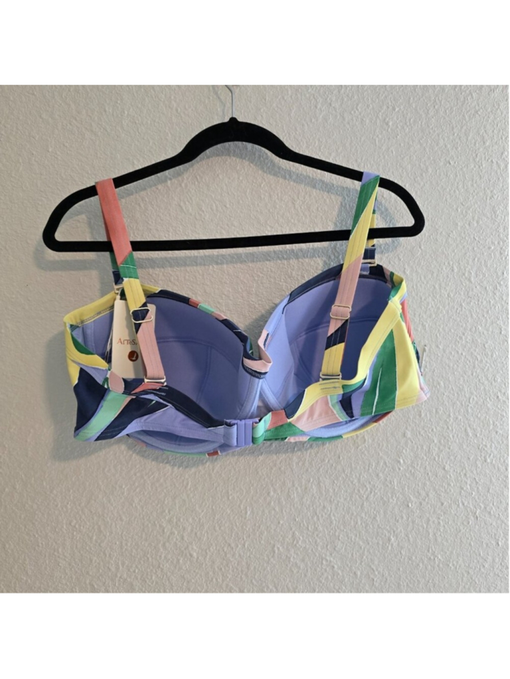 NWT Artesands L'Avana Botticelli Bandeau Bikini Top - Picture 6 of 8